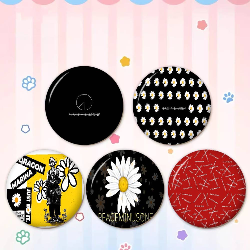 Peat Pellet Tray - G-Dragon Peaceminusone Design New Brooches Soft