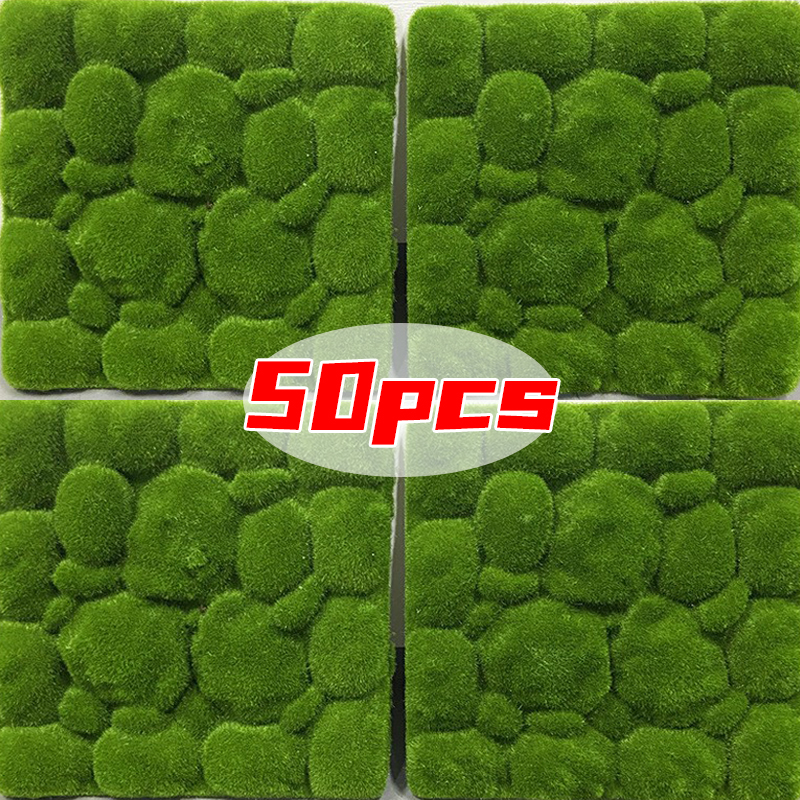 Sphagnum Moss Dry - Artificial Green Moss Stones for Home