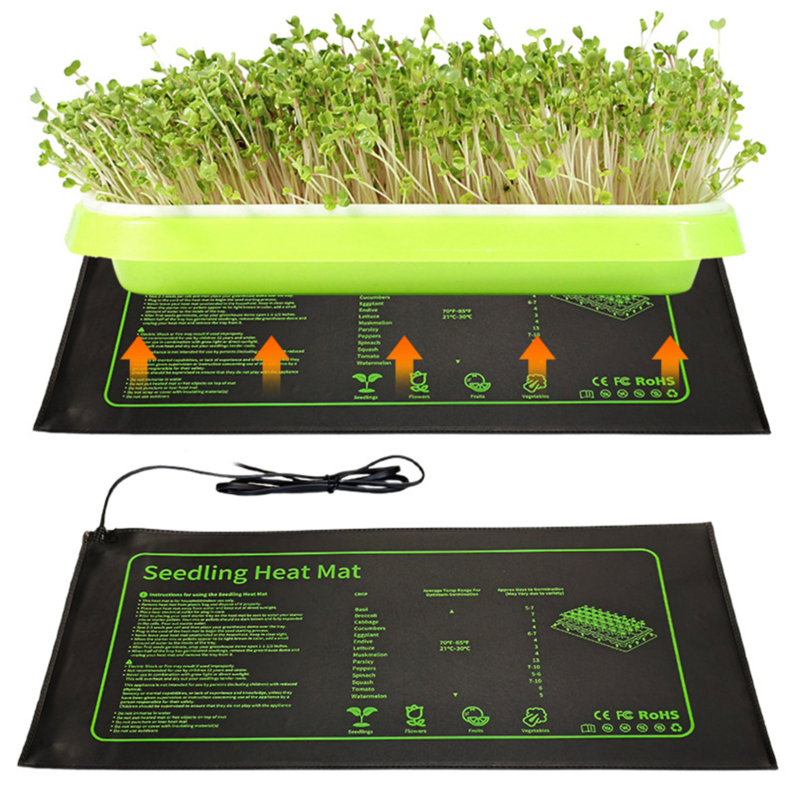 110V/220V Seedling Heating Mat - Heat Mat Seedling 리뷰 및 가격