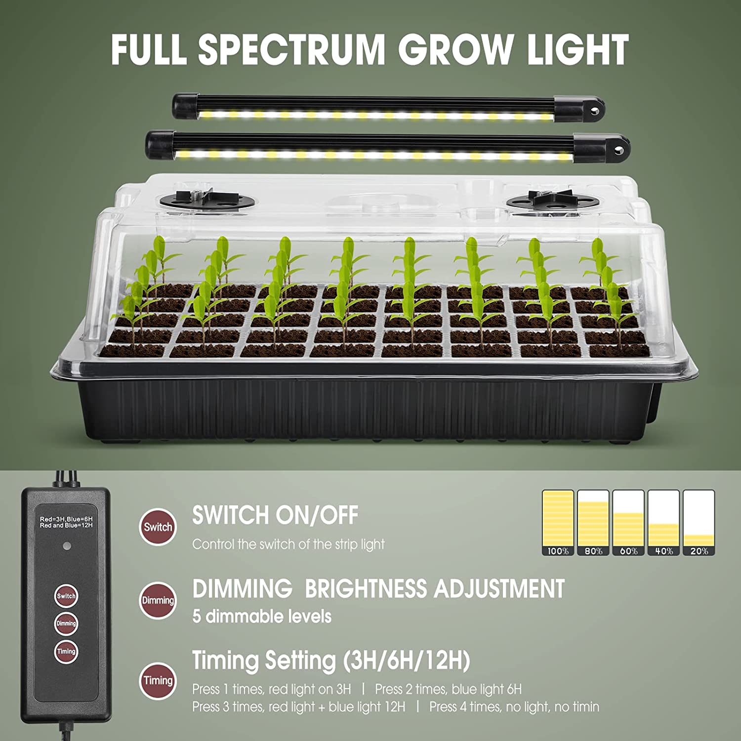 【Best 】1 Set, Seed Starter Tra - Humidity Dome Kit 리뷰 및 가격