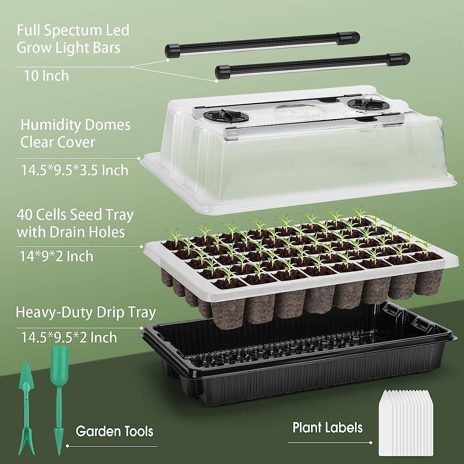 【Best 】1 Set, Seed Starter Tra - Humidity Dome Kit 리뷰 및 가격