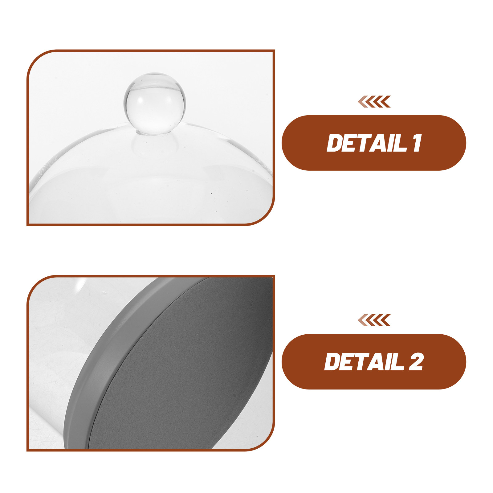 Glass Dome Cloche Clear Bell J - Plastic Dome Clear 리뷰 및 가격