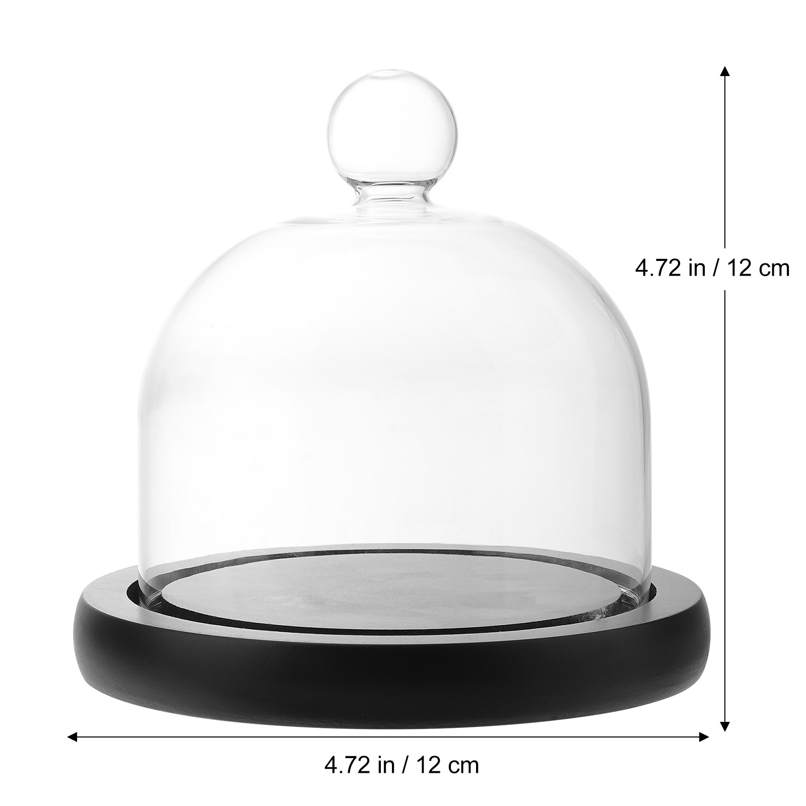 Glass Display Dome Clear Cover - Plastic Dome Clear 리뷰 및 가격