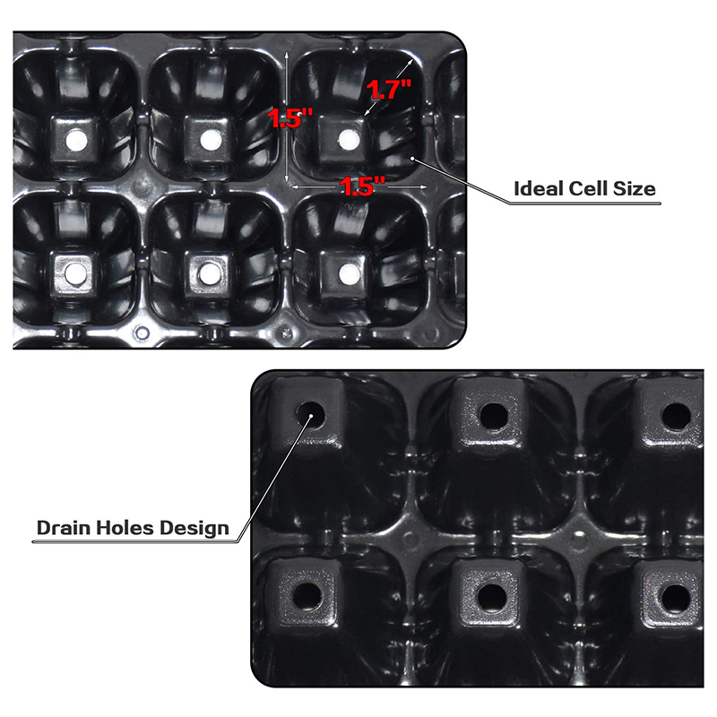 B84B-10 Pack Seed Starter Tray - Propagation Tray 72 리뷰 및 가격
