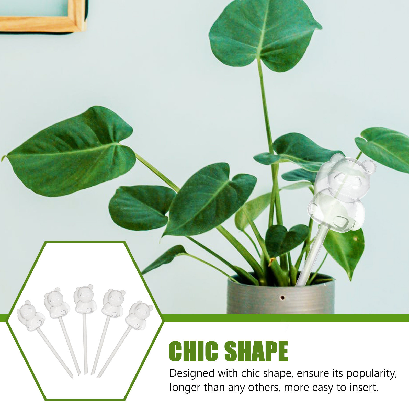 5Pcs Automatic Flower Watering - Self Watering Insert 리뷰 및 가격