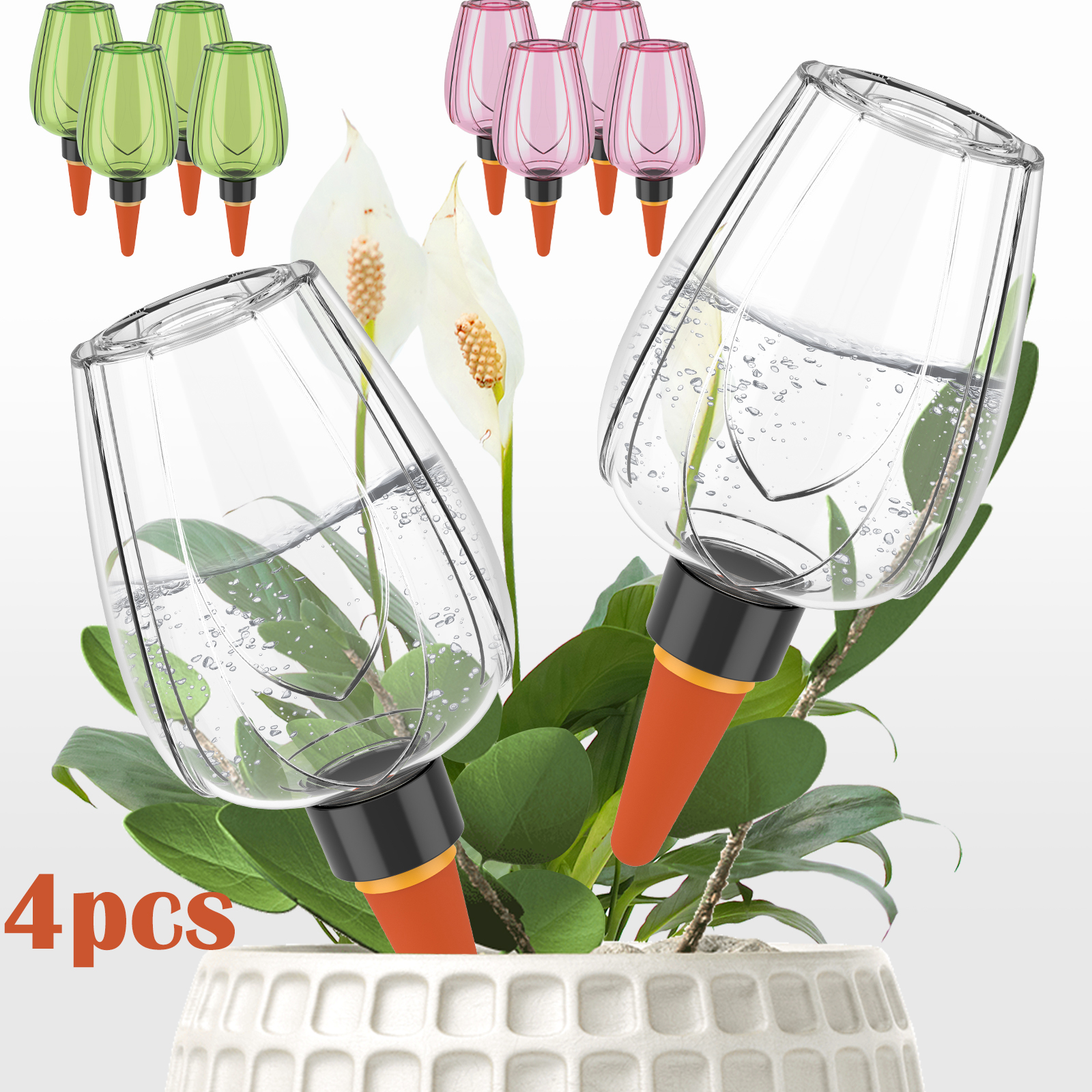 4Pcs Plant Watering Balls 350M - Self Watering Insert 리뷰 및 가격