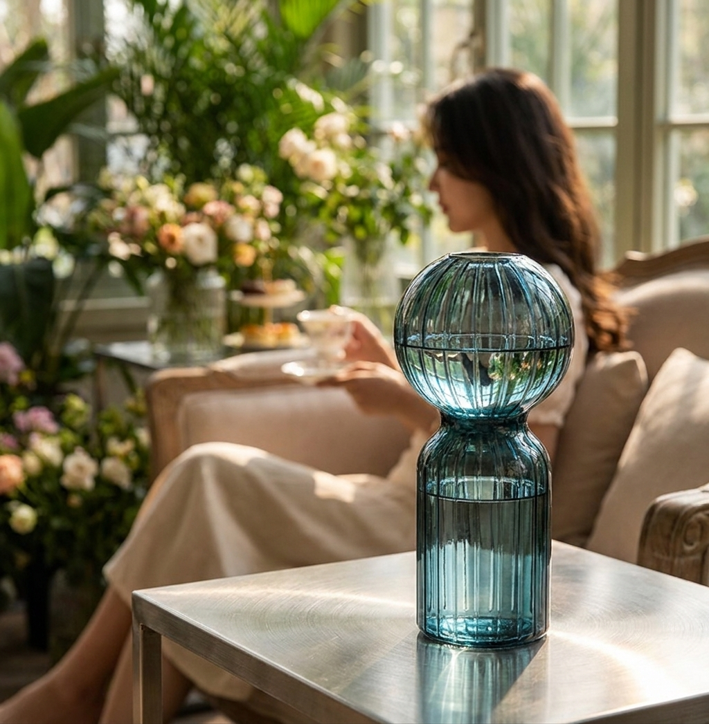 Nordic Striped Color Bubble Gl - Propagation Station Vase 리뷰 및 가격