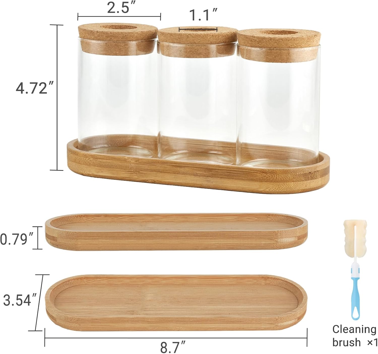 3 Pcs Glass Plant Propagation  - Propagation Station Vase 리뷰 및 가격