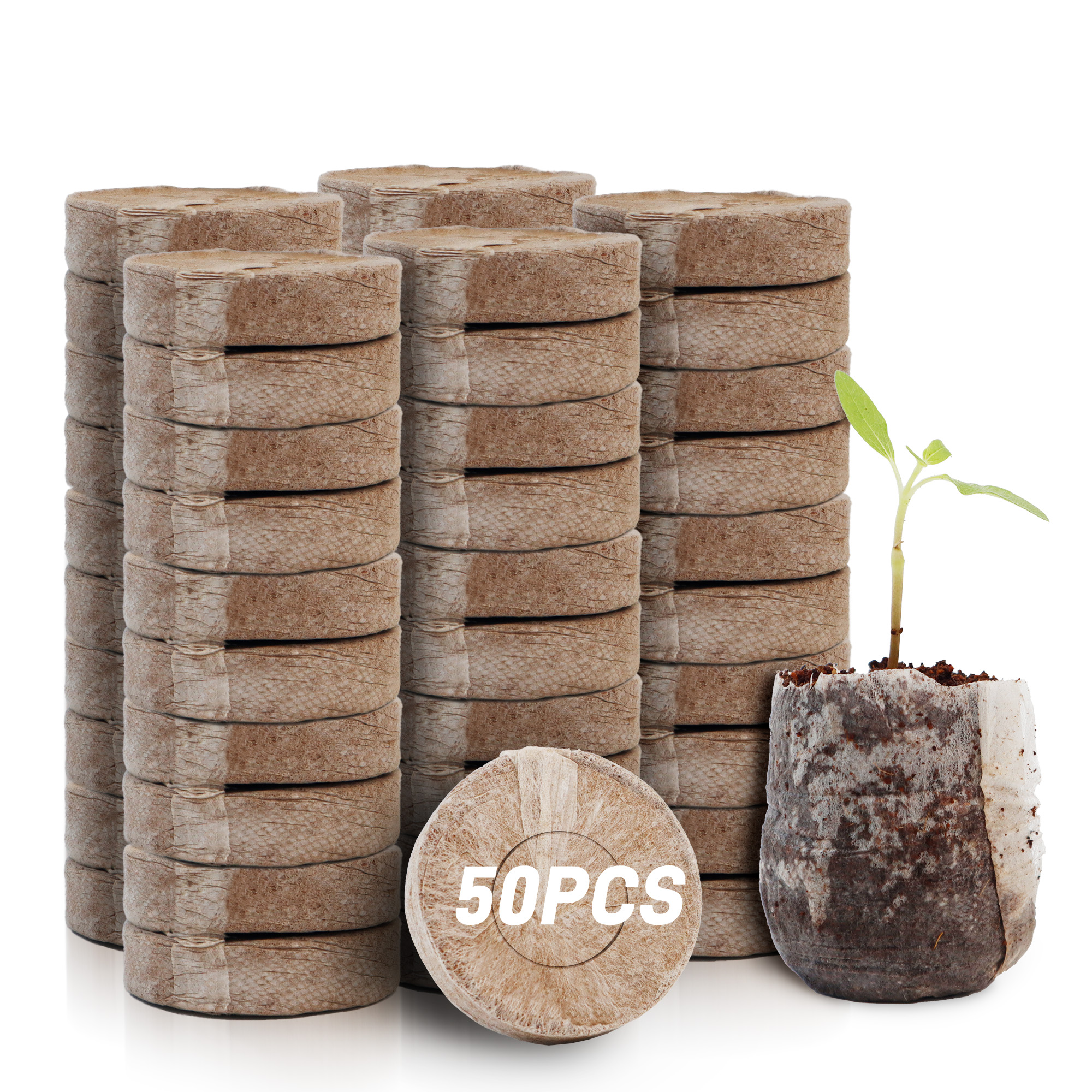 50pcs 35mm Compressed Peat Pel - Peat Pellet Tray 리뷰 및 가격