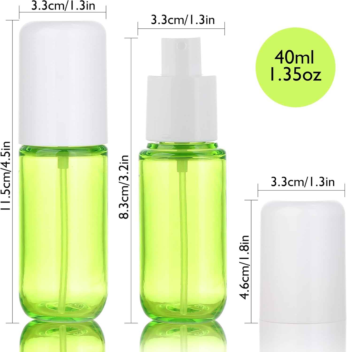 4-Pack 1.35oz Fine Mist Travel - Misting Bottle Fine 리뷰 및 가격