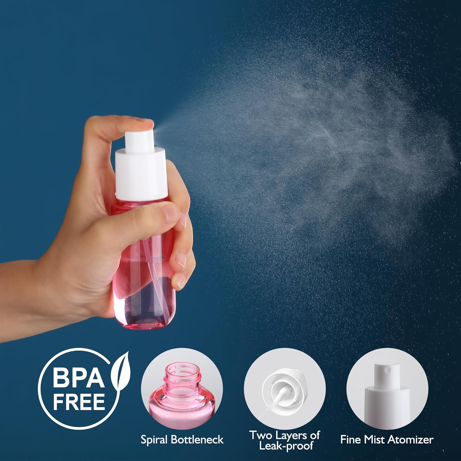 4-Pack 1.35oz Fine Mist Travel - Misting Bottle Fine 리뷰 및 가격