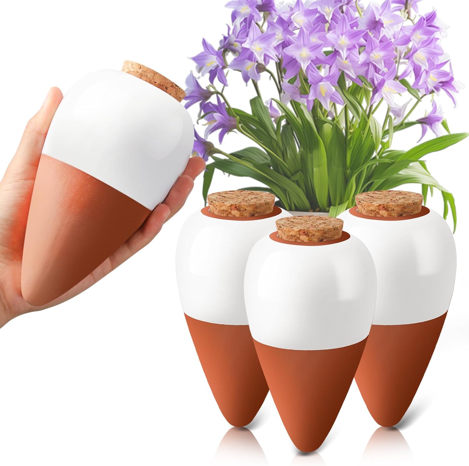 Terracotta Watering Spikes,Sel - Self Watering Insert 리뷰 및 가격