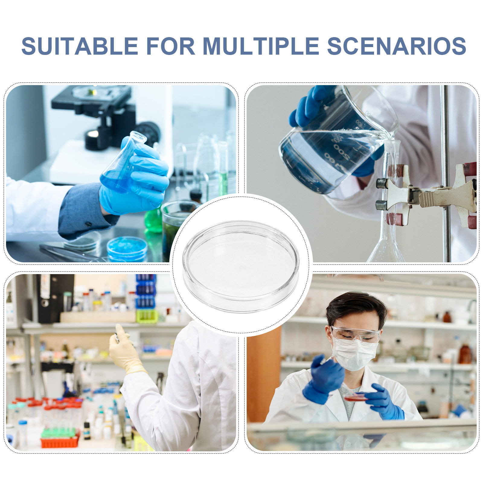 Glass Petri Dish Laboratory Us - Agar Tissue Culture 리뷰 및 가격