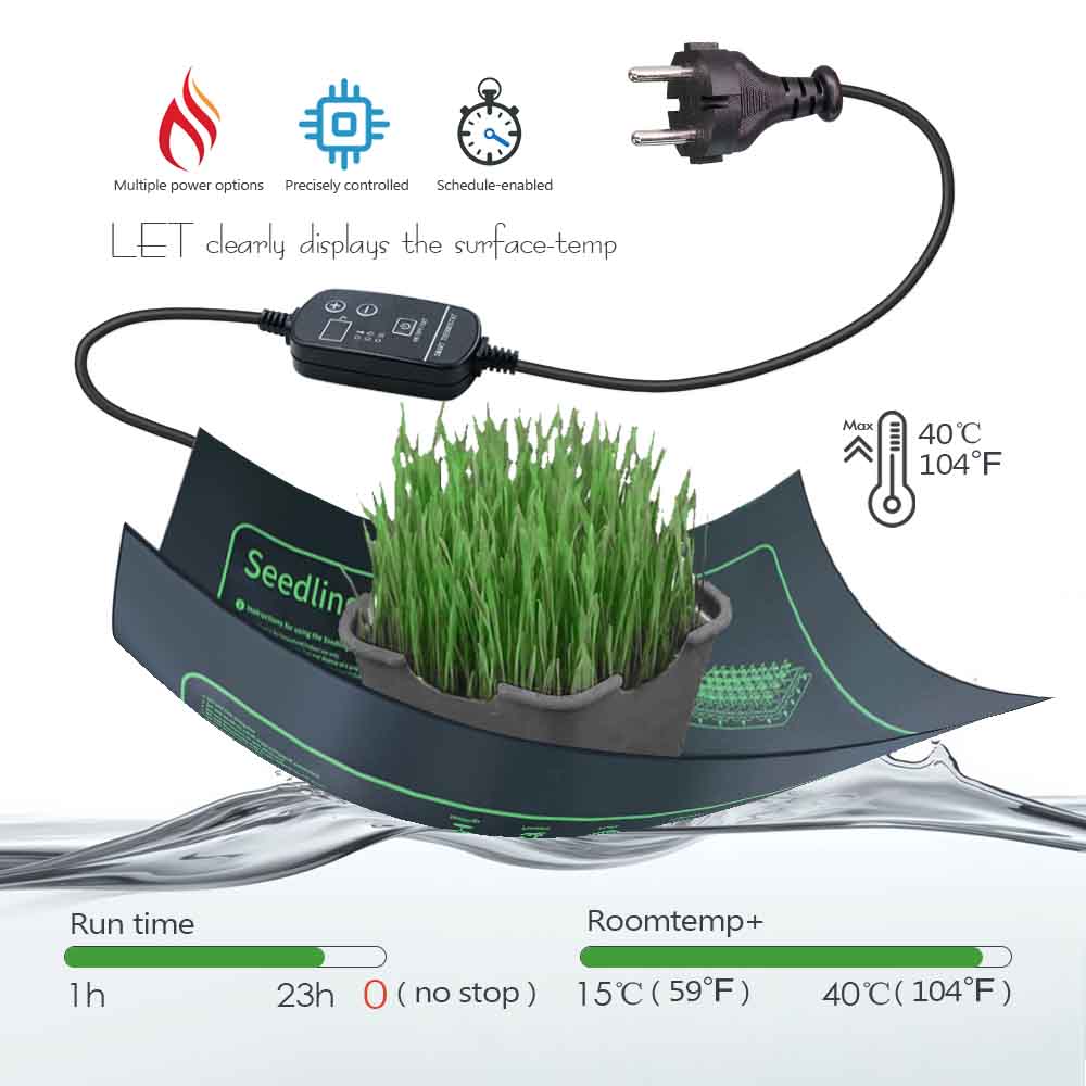 9-100W PVC Plants Heating Pad  - Heat Mat Seedling 리뷰 및 가격