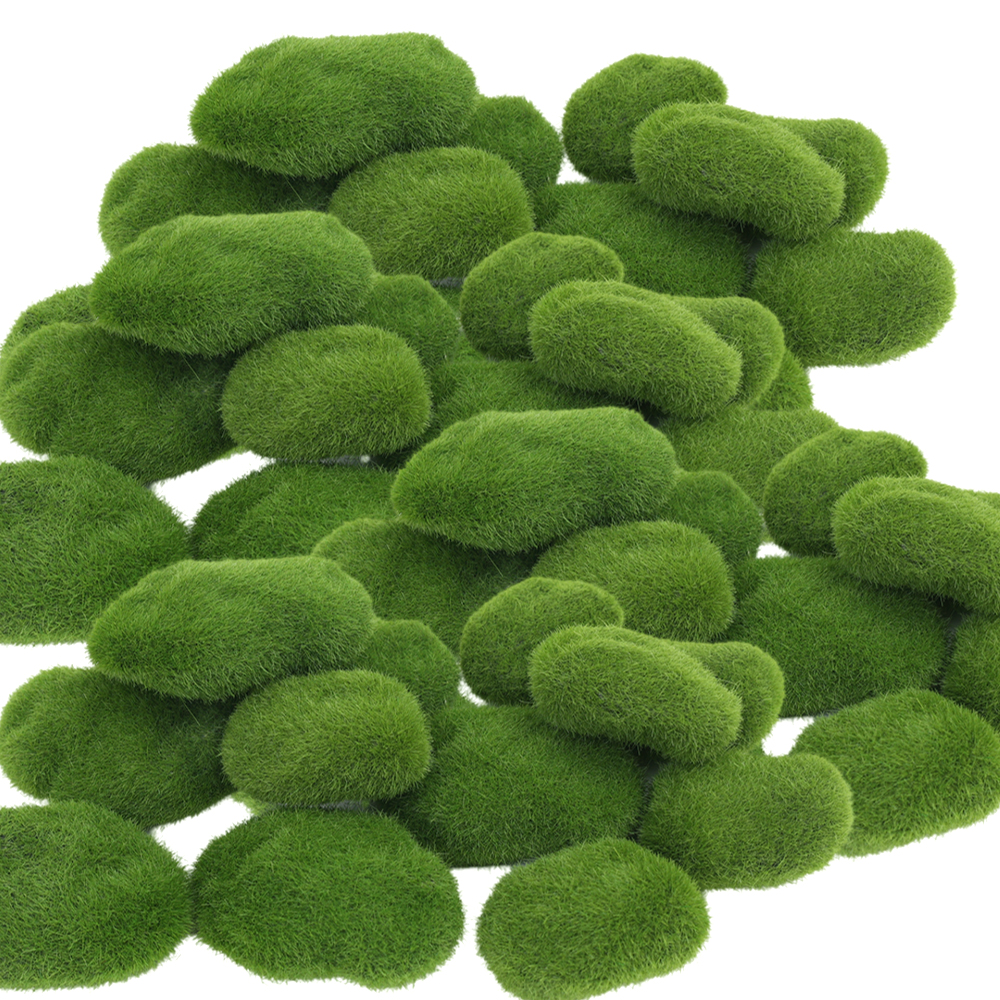 Artificial Green Moss Stones f - Sphagnum Moss Dry 리뷰 및 가격