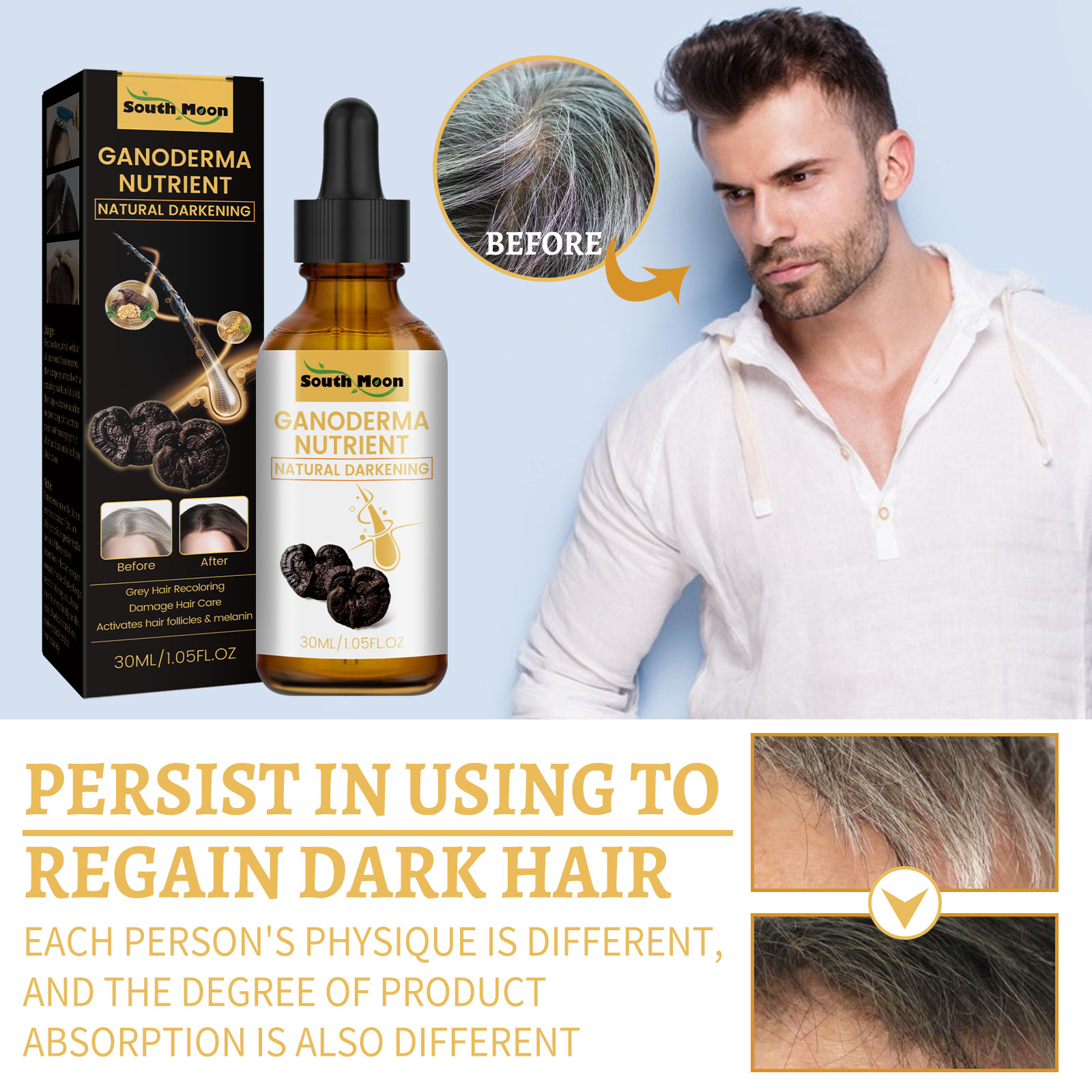 Black Ganoderma Lucidum Hair L - Root Stimulator Liquid 리뷰 및 가격