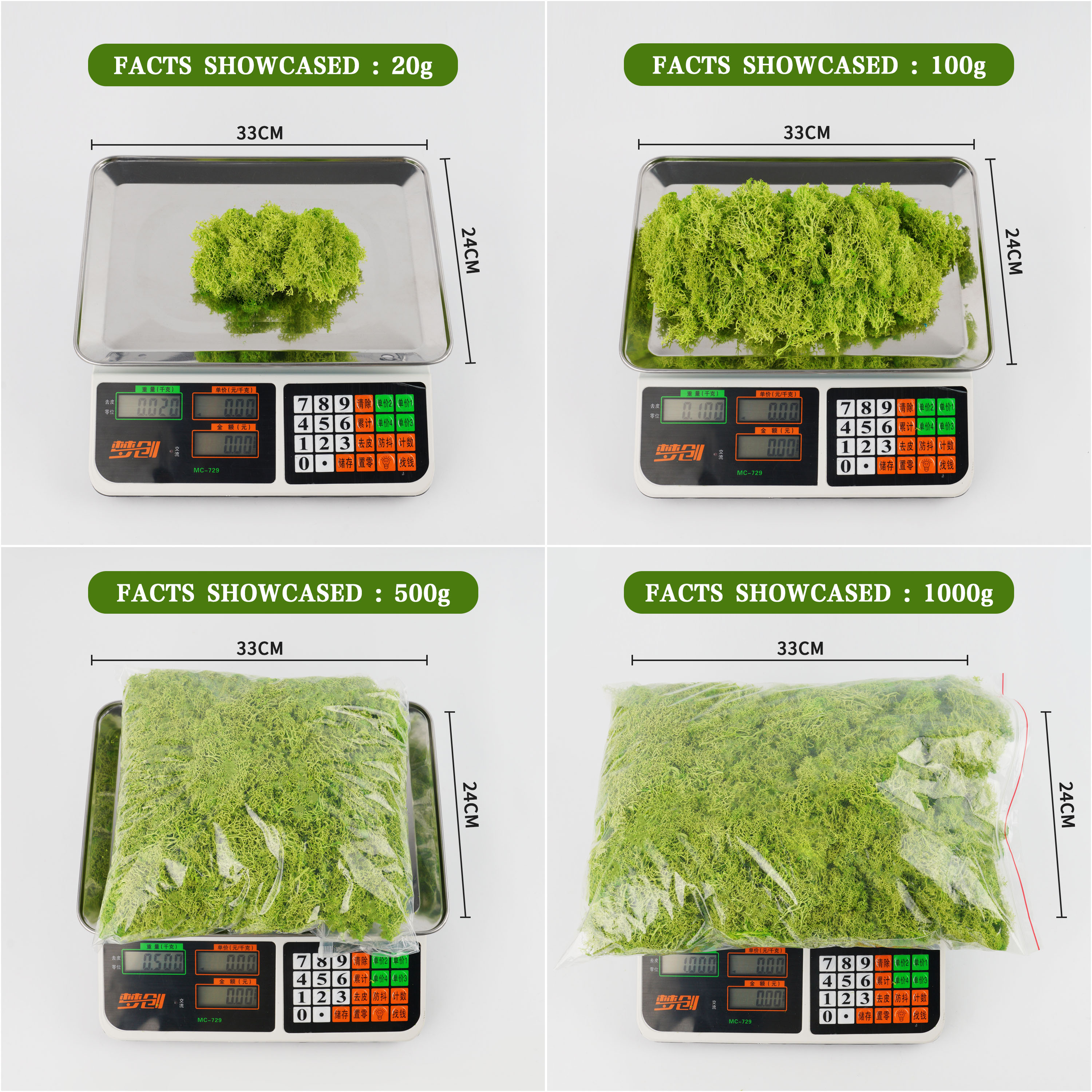 20/80g Eternal Life Moss Grass - Sphagnum Moss Dry 리뷰 및 가격
