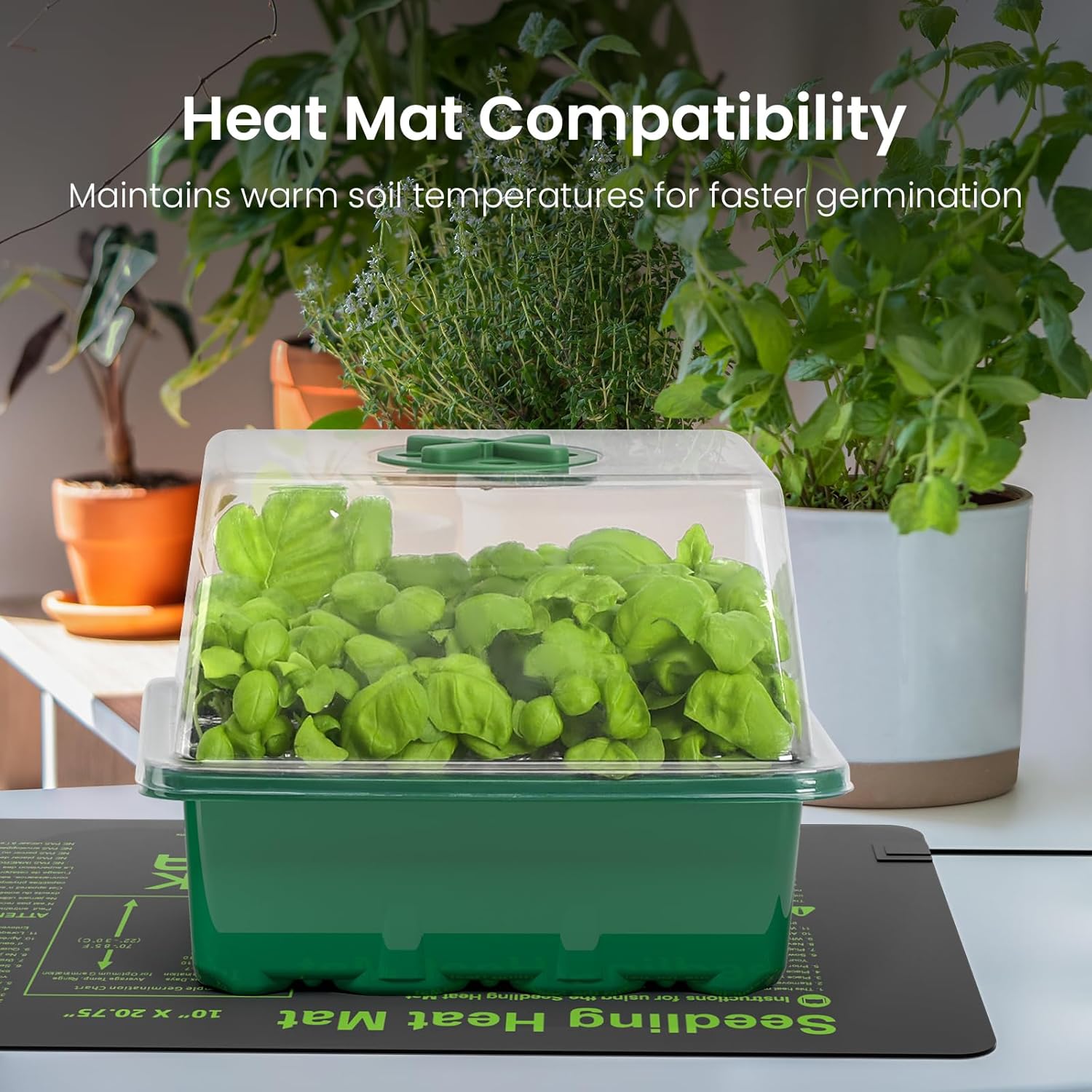 Seed Starter Kit with Grow Lig - Humidity Dome Kit 리뷰 및 가격