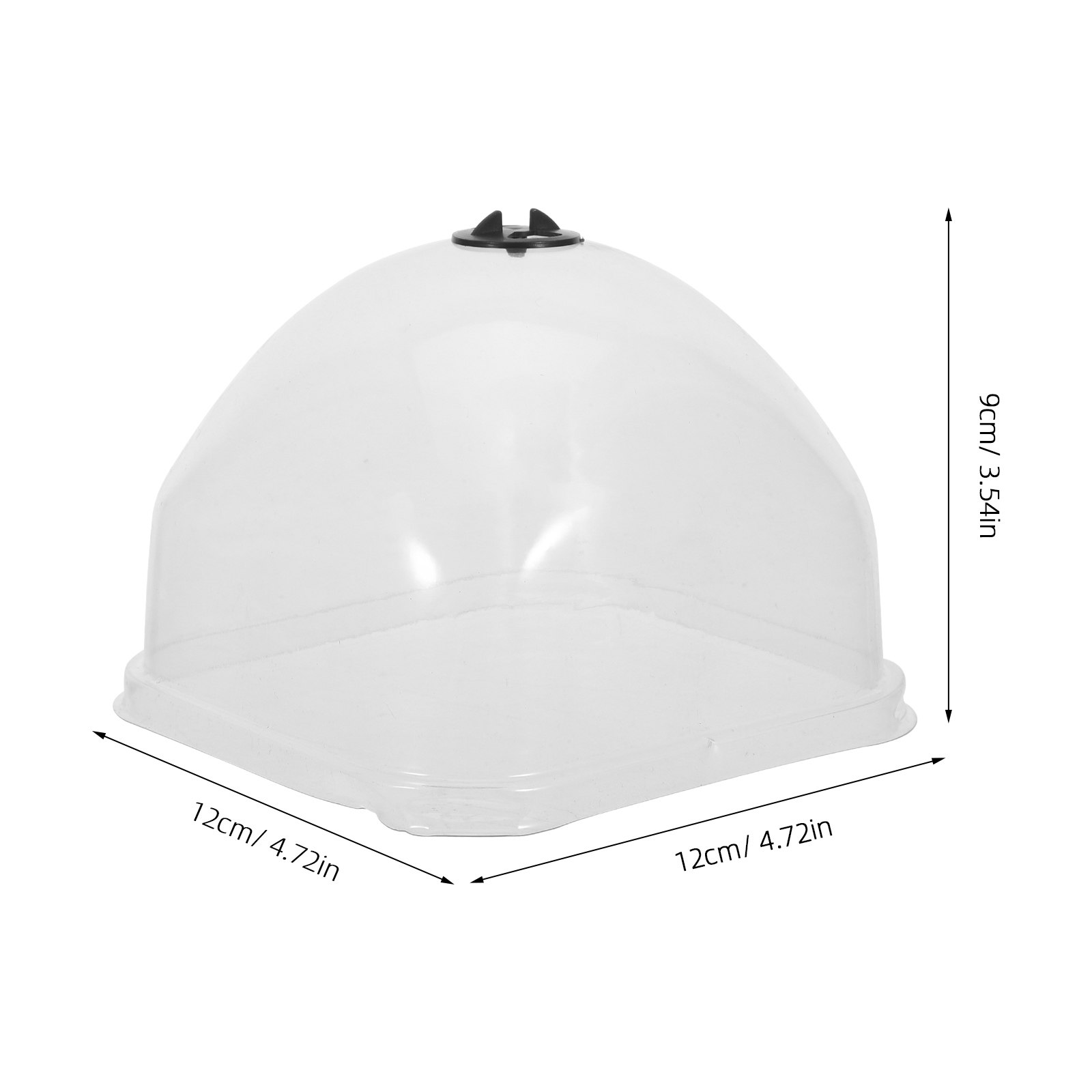 6Pcs Plant Cover Humidity Dome - Plastic Dome Clear 리뷰 및 가격