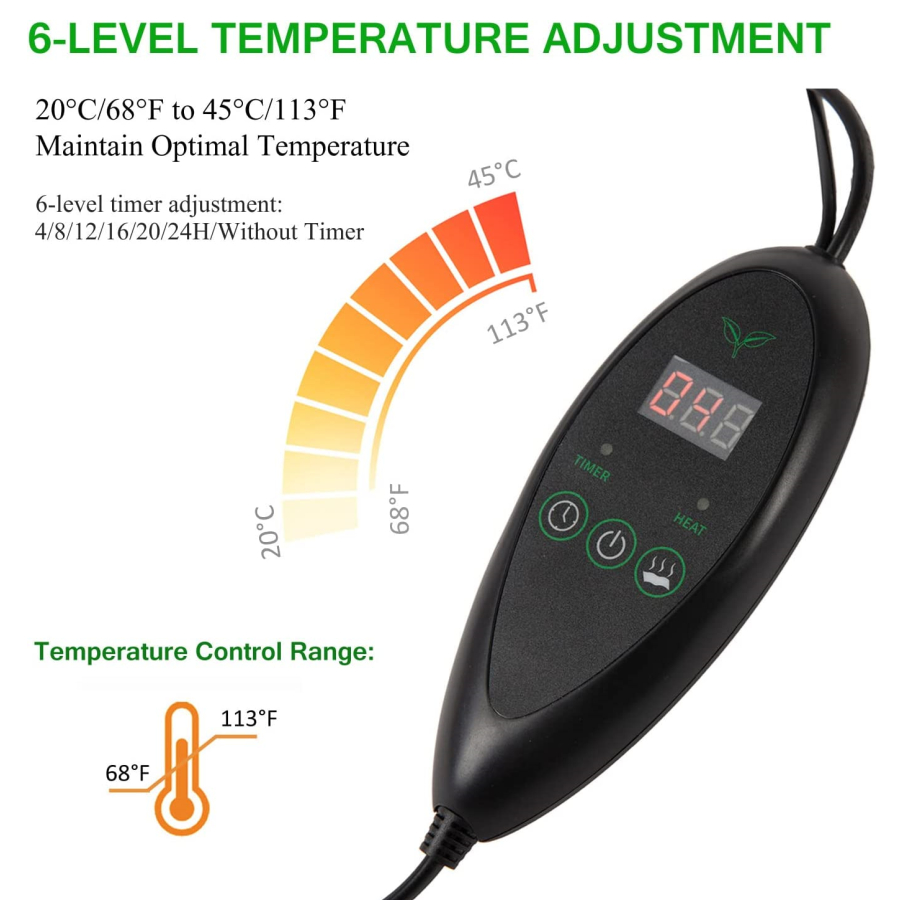 3 Sizes Upgrade Seedling Heat  - Heat Mat Seedling 리뷰 및 가격