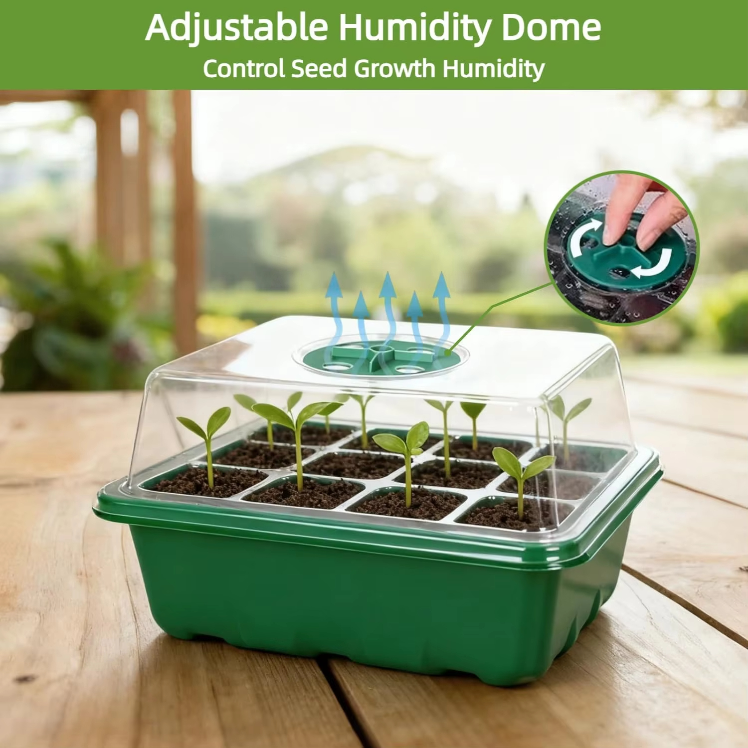 3Pcs Seed Starter Tray Mini Gr - Humidity Dome Kit 리뷰 및 가격