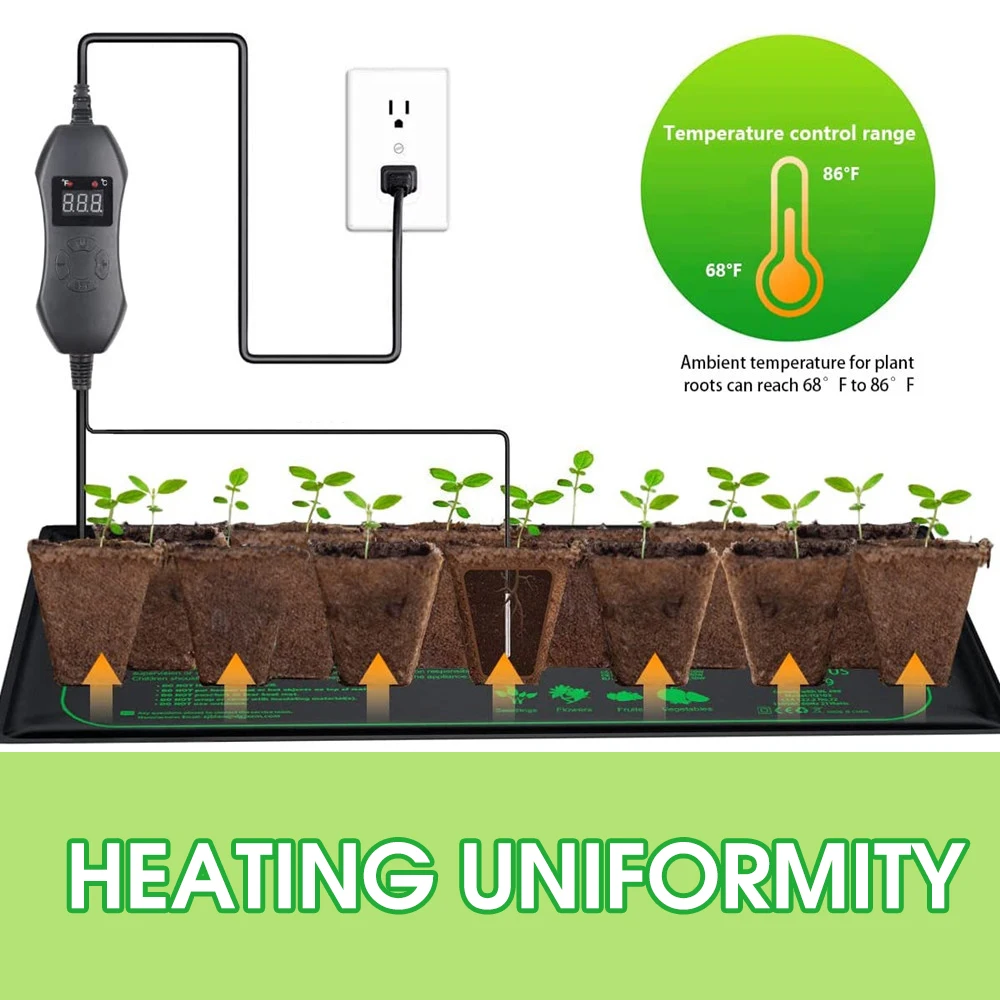 50W EU-US/UK/AU Adjustable The - Heat Mat Seedling 리뷰 및 가격