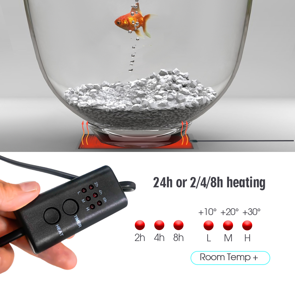EU Plug 5-20W Reptiles Adjusta - Heat Mat Seedling 리뷰 및 가격