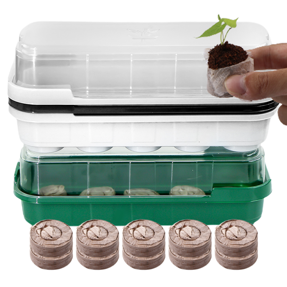 10 Cells Seedling Trays Germin - Peat Pellet Tray 리뷰 및 가격