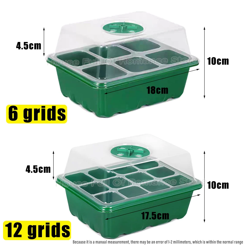Growing Starting Nursery Trays - Humidity Dome Kit 리뷰 및 가격