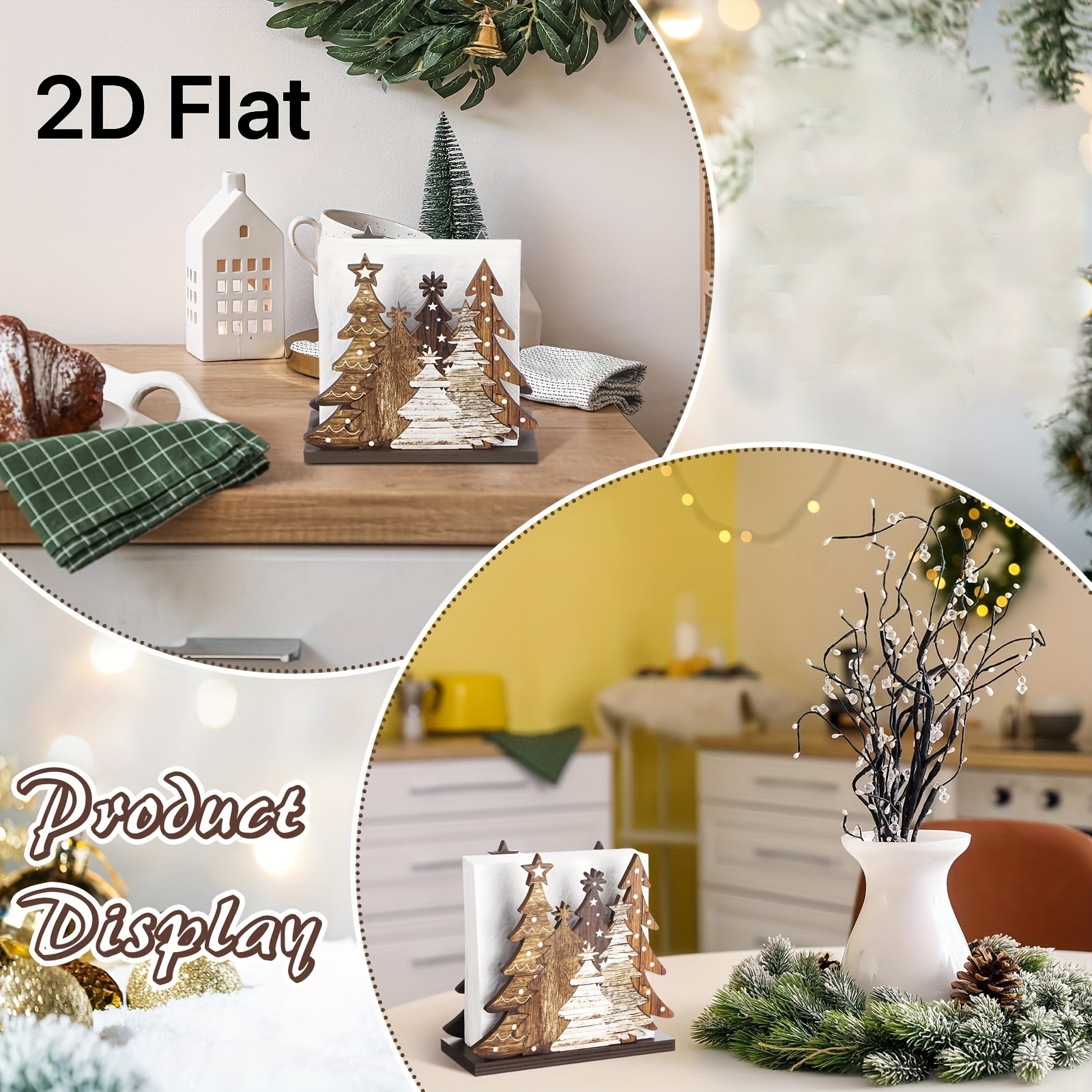 1pc 2D Flat Christmas Tree Tis - Agar Tissue Culture 리뷰 및 가격